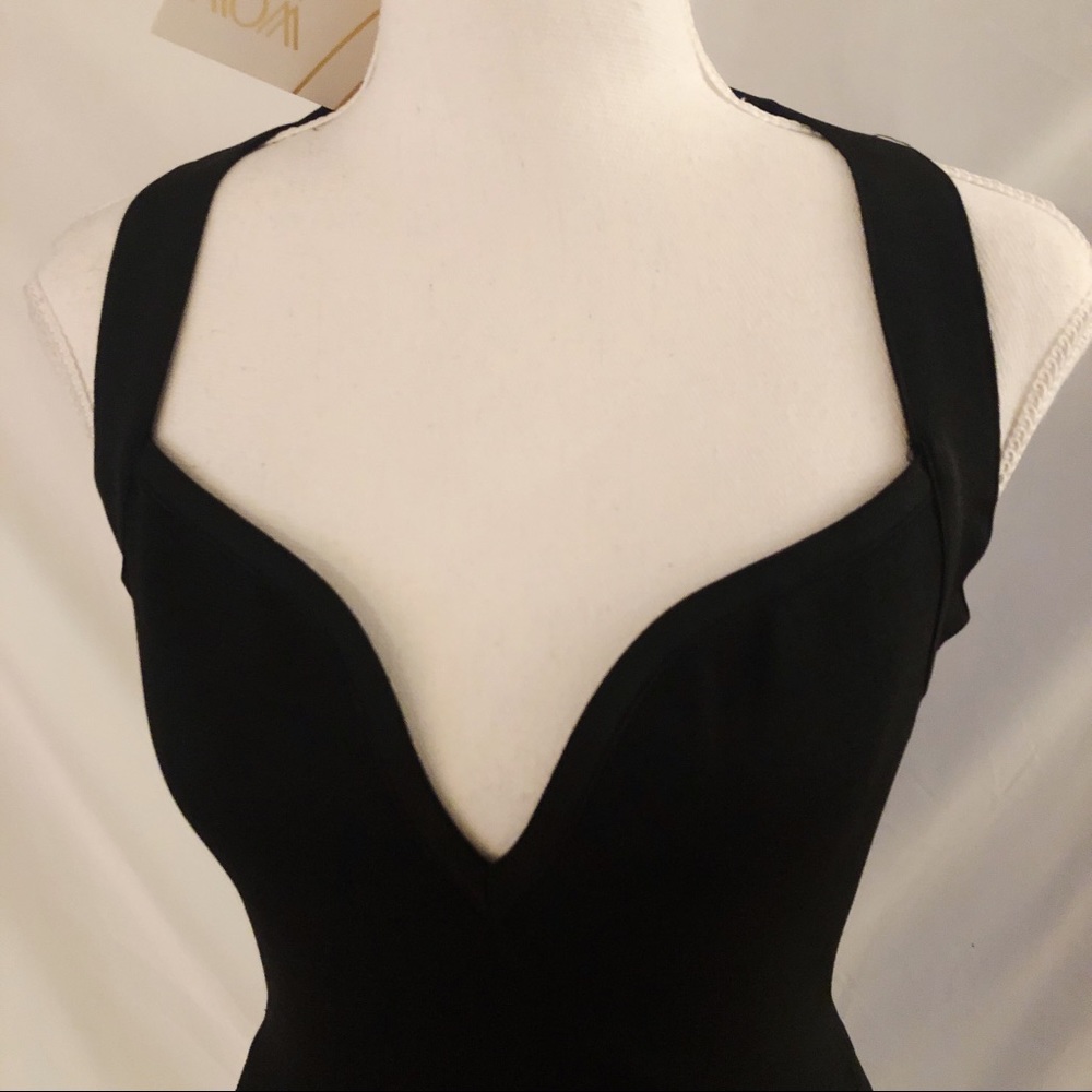 FLASH SALE  Braided Back Sweetheart Bandage Dress - Picture 3 of 5